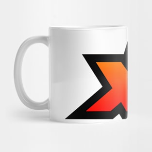 Sagittarius Orange Gradient Mug